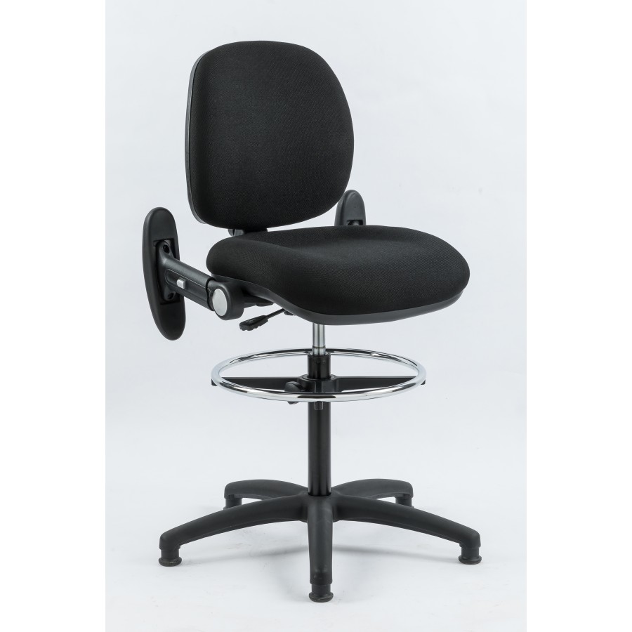 Ergo Line Fabric Draughtsman Chair